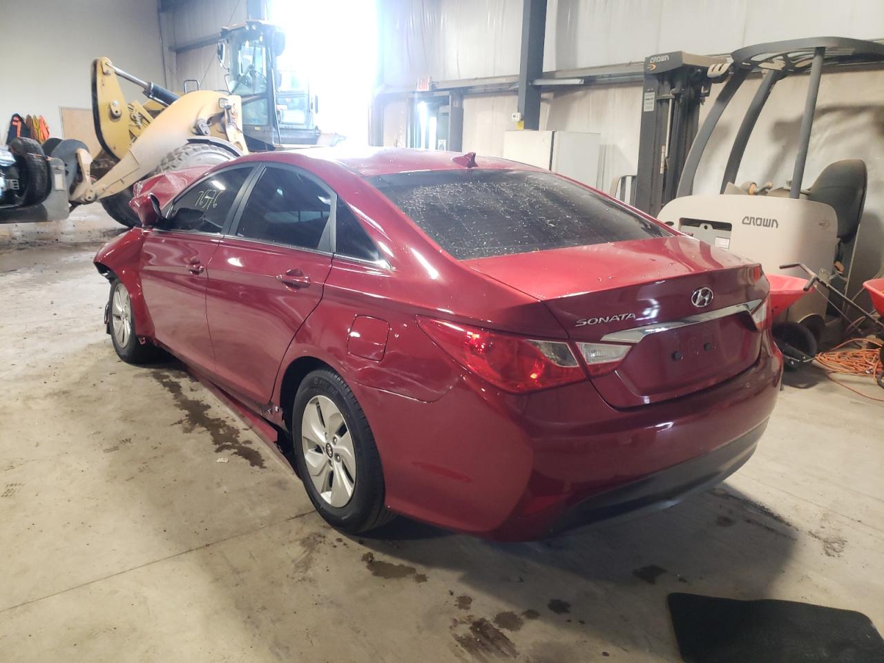 Photo 3 from auction – 2014 HYUNDAI SONATA GLS with VIN 5NPEB4AC6EH818066