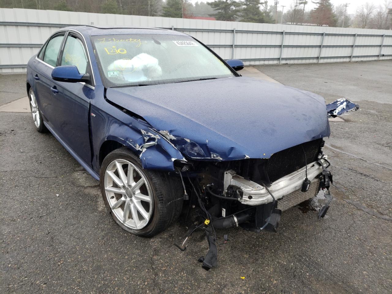 AUDI A4 PREMIUM 2015 with VIN WAUFFAFL0FN003134 - Photo from auction