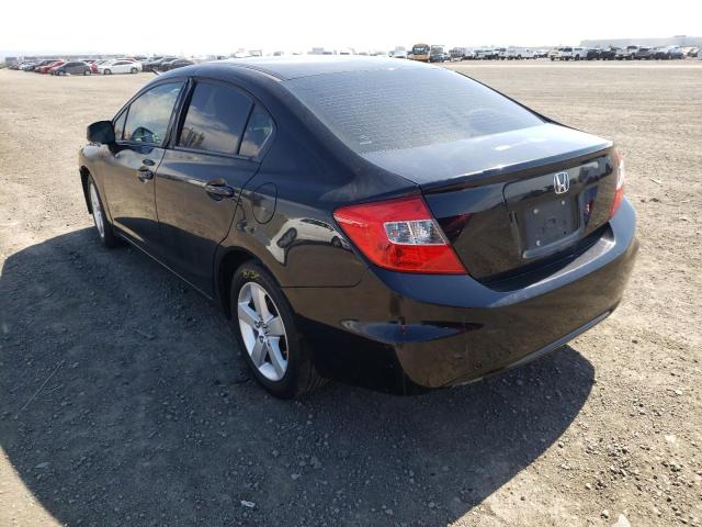 Photo 3 from auction – 2012 HONDA CIVIC LX with VIN 19XFB2F51CE371182