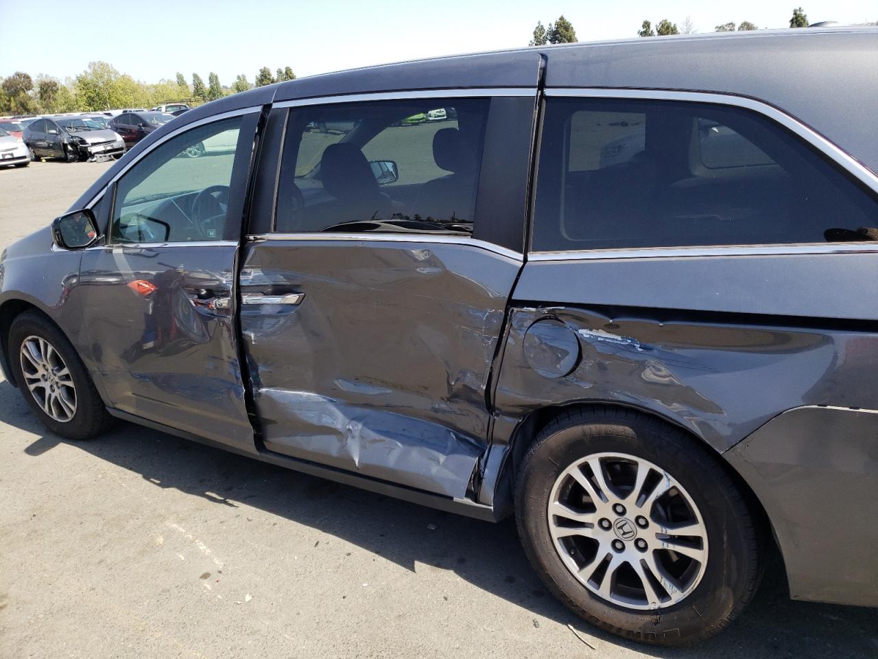 Photo 9 from auction – 2012 HONDA ODYSSEY EX with VIN 5FNRL5H60CB037317