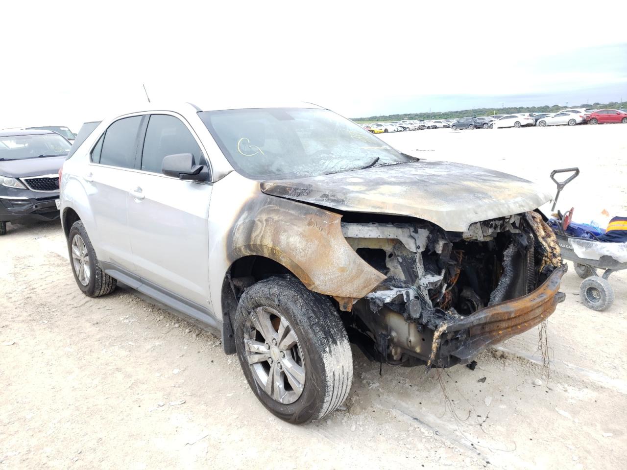 CHEVROLET EQUINOX LS 2010 with VIN 2CNALBEW7A6201547 - Photo from auction