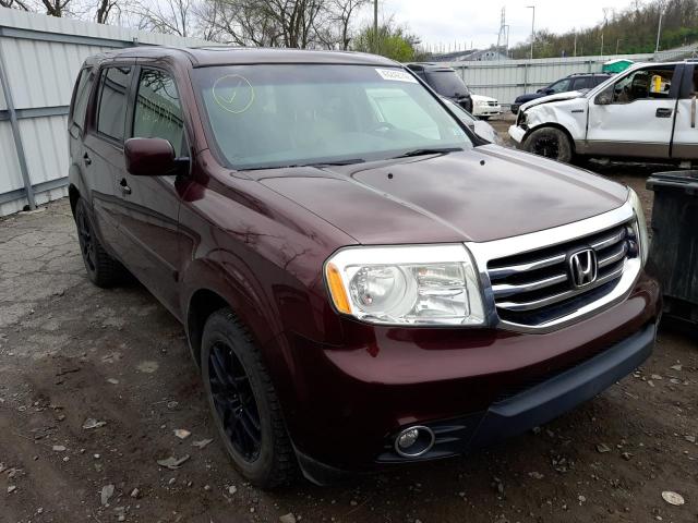 Photo 1 from auction – 2013 HONDA PILOT EXL with VIN 5FNYF4H59DB028721