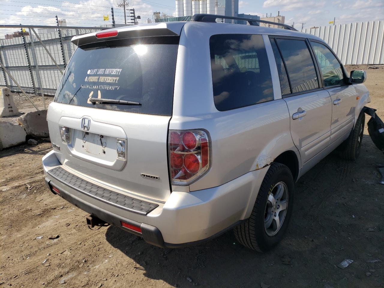 Photo 4 from auction – 2006 HONDA PILOT EX with VIN 2HKYF18666H532686