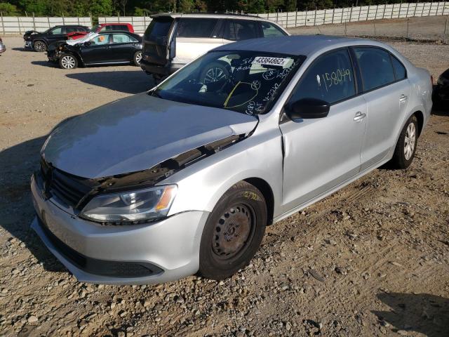 Photo 2 from auction – 2014 VOLKSWAGEN JETTA BASE with VIN 3VW1K7AJ1EM352262