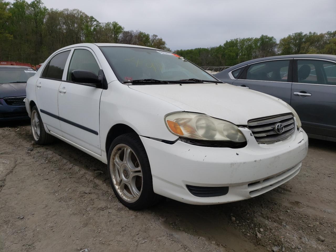 Photo 1 from auction – 2003 TOYOTA COROLLA CE with VIN 1NXBR32E83Z067124