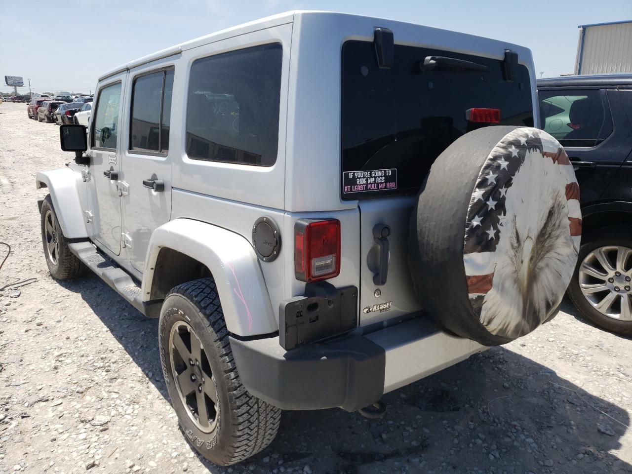 Photo 3 from auction – 2012 JEEP WRANGLER U with VIN 1C4HJWEG9CL254737