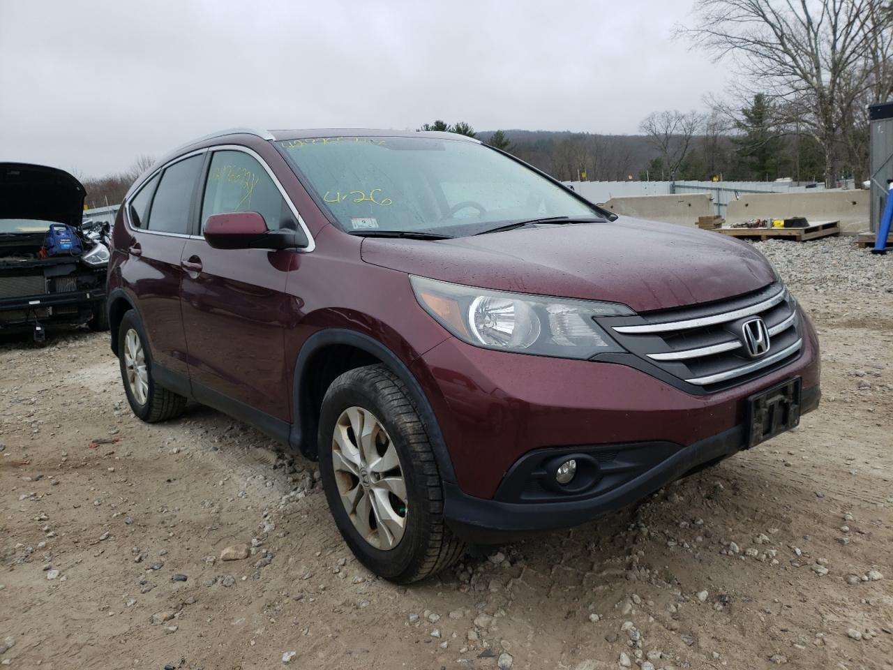 Photo 1 from auction – 2013 HONDA CR-V EXL with VIN 5J6RM4H76DL010194