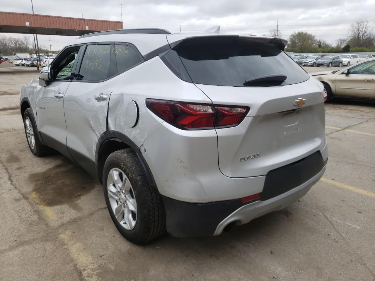Photo 3 from auction – 2020 CHEVROLET BLAZER 1LT with VIN 3GNKBBRAXLS701210