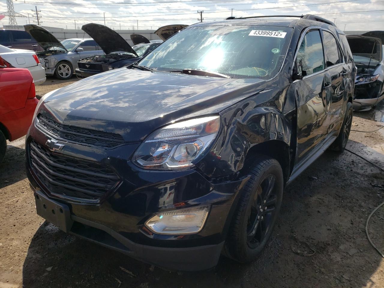 Photo 2 from auction – 2017 CHEVROLET EQUINOX LT with VIN 2GNALCEK5H6103657