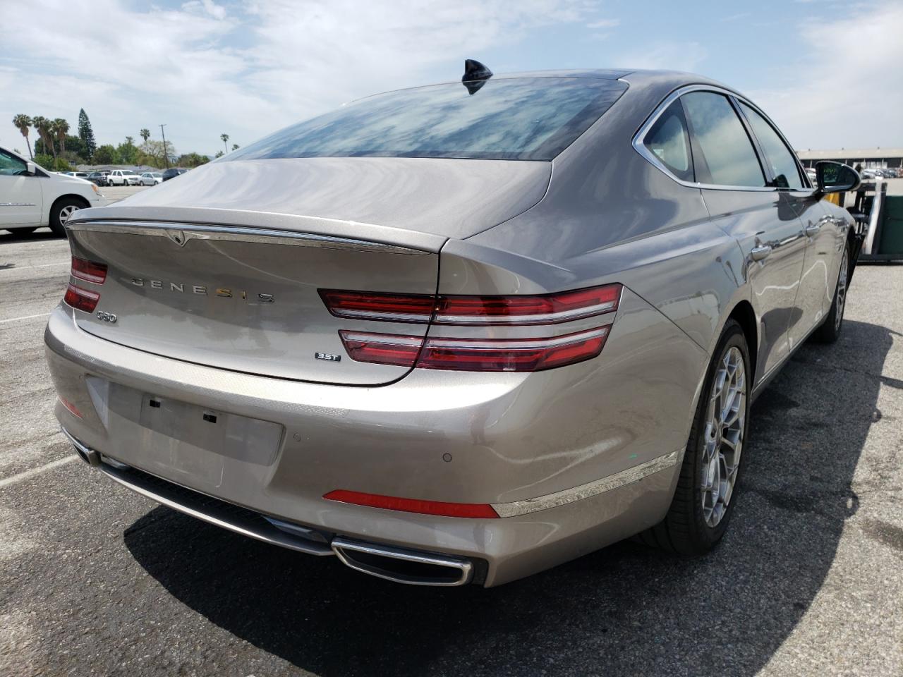 Photo 4 from auction – 2021 GENESIS G80 BASE with VIN KMTGC4SD9MU044429