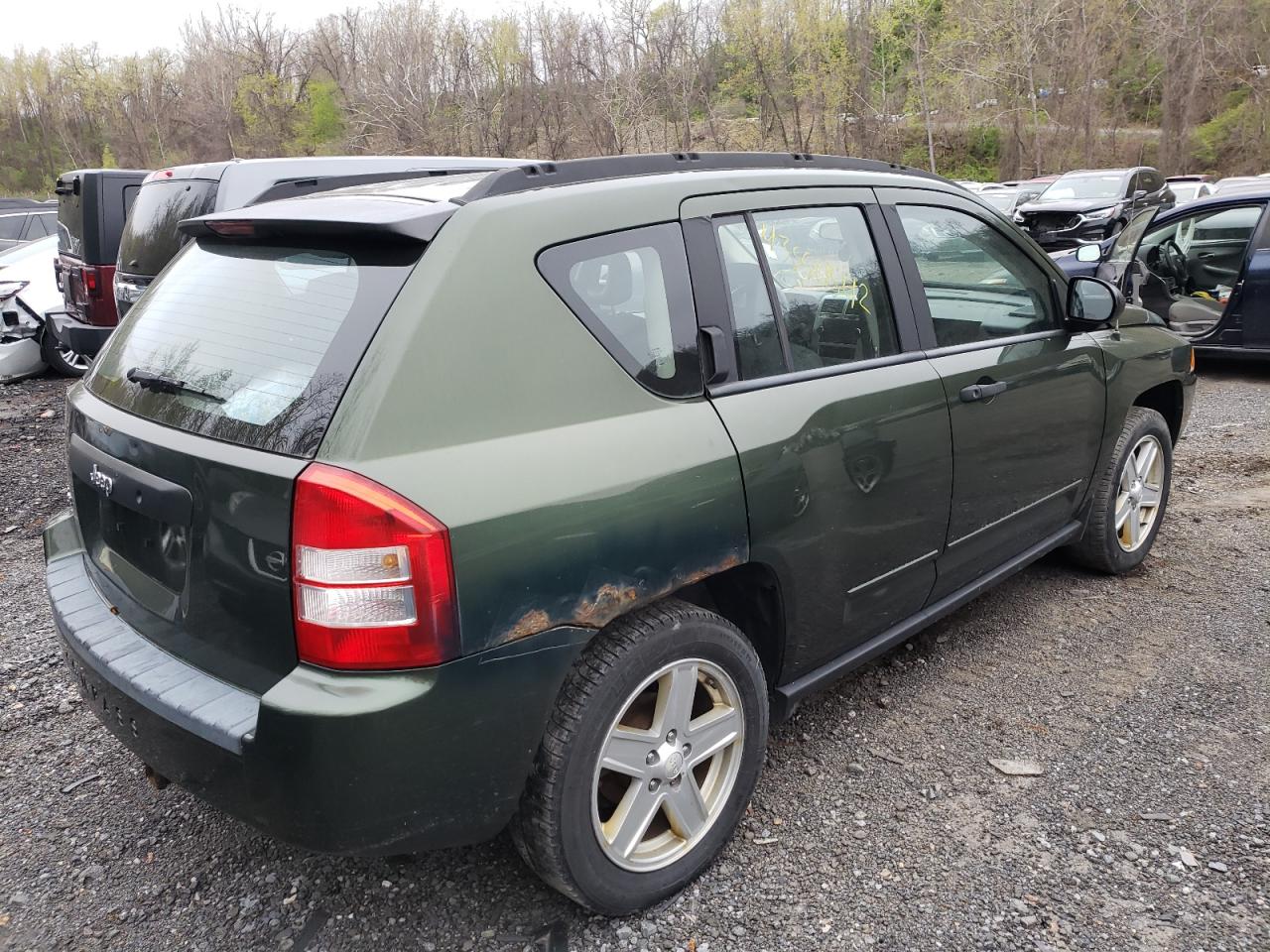 Photo 4 from auction – 2008 JEEP COMPASS SP with VIN 1J8FF47W08D649157