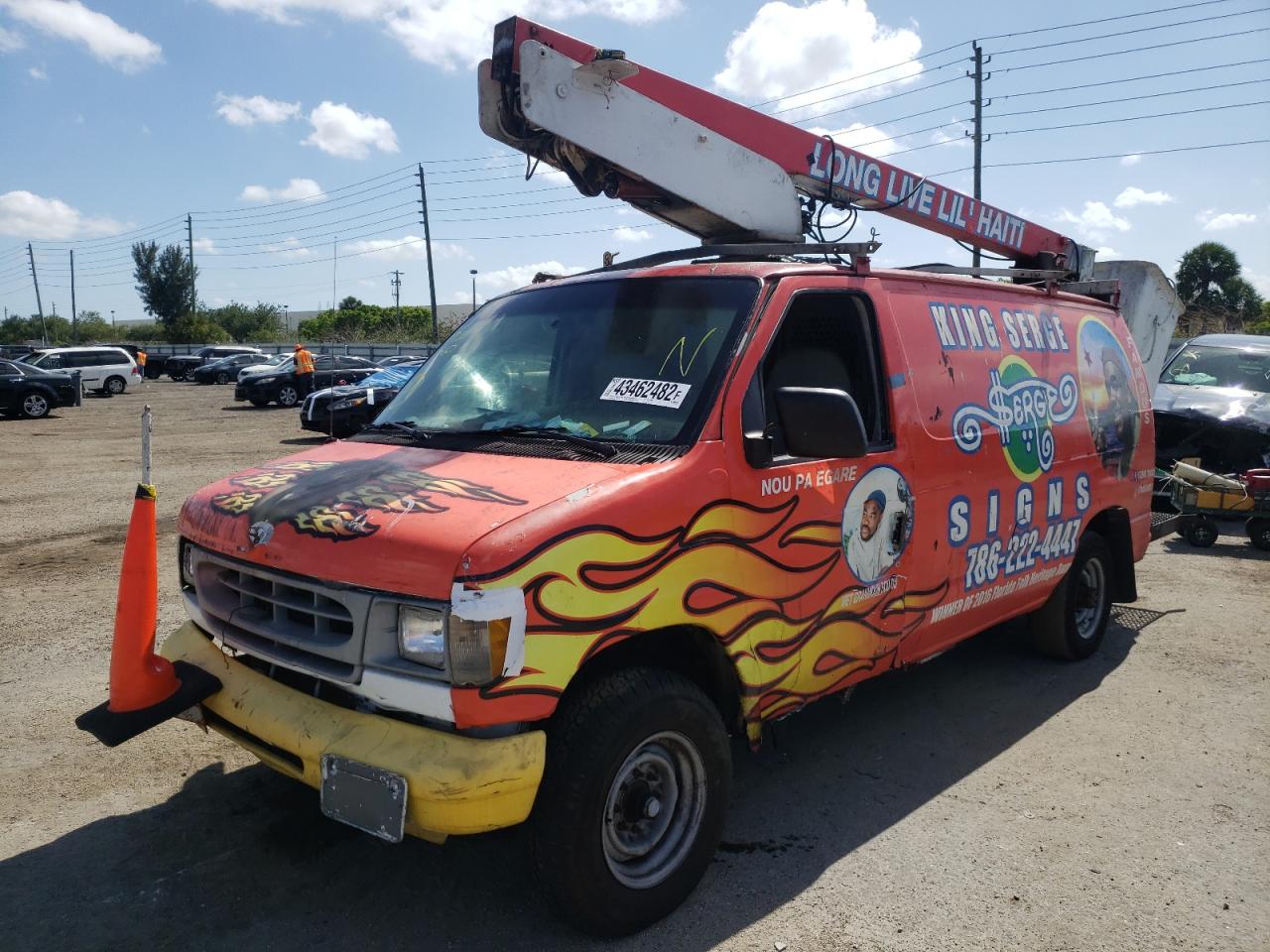Photo 2 from auction – 1998 FORD ECONOLINE with VIN 1FTSE34L9WHB39151