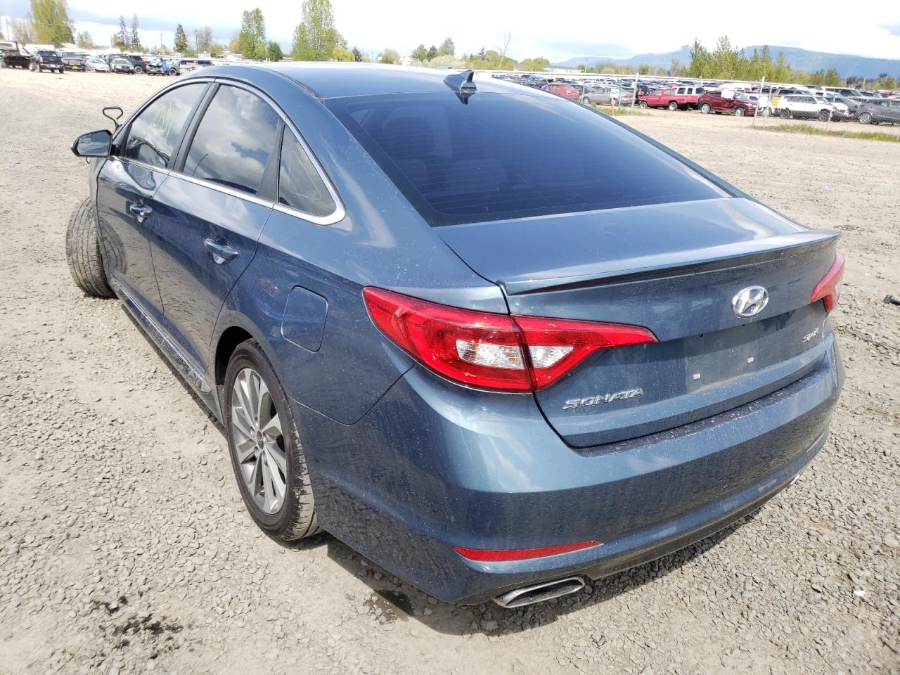 Photo 3 from auction – 2017 HYUNDAI SONATA SPO with VIN 5NPE34AF9HH482733