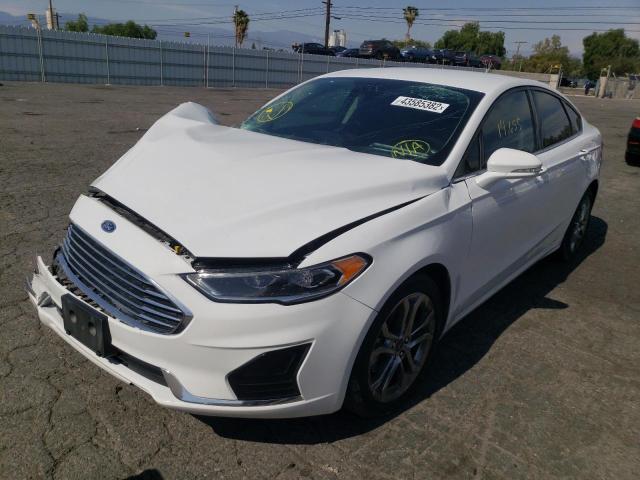 Photo 2 from auction – 2020 FORD FUSION SEL with VIN 3FA6P0CD3LR215094
