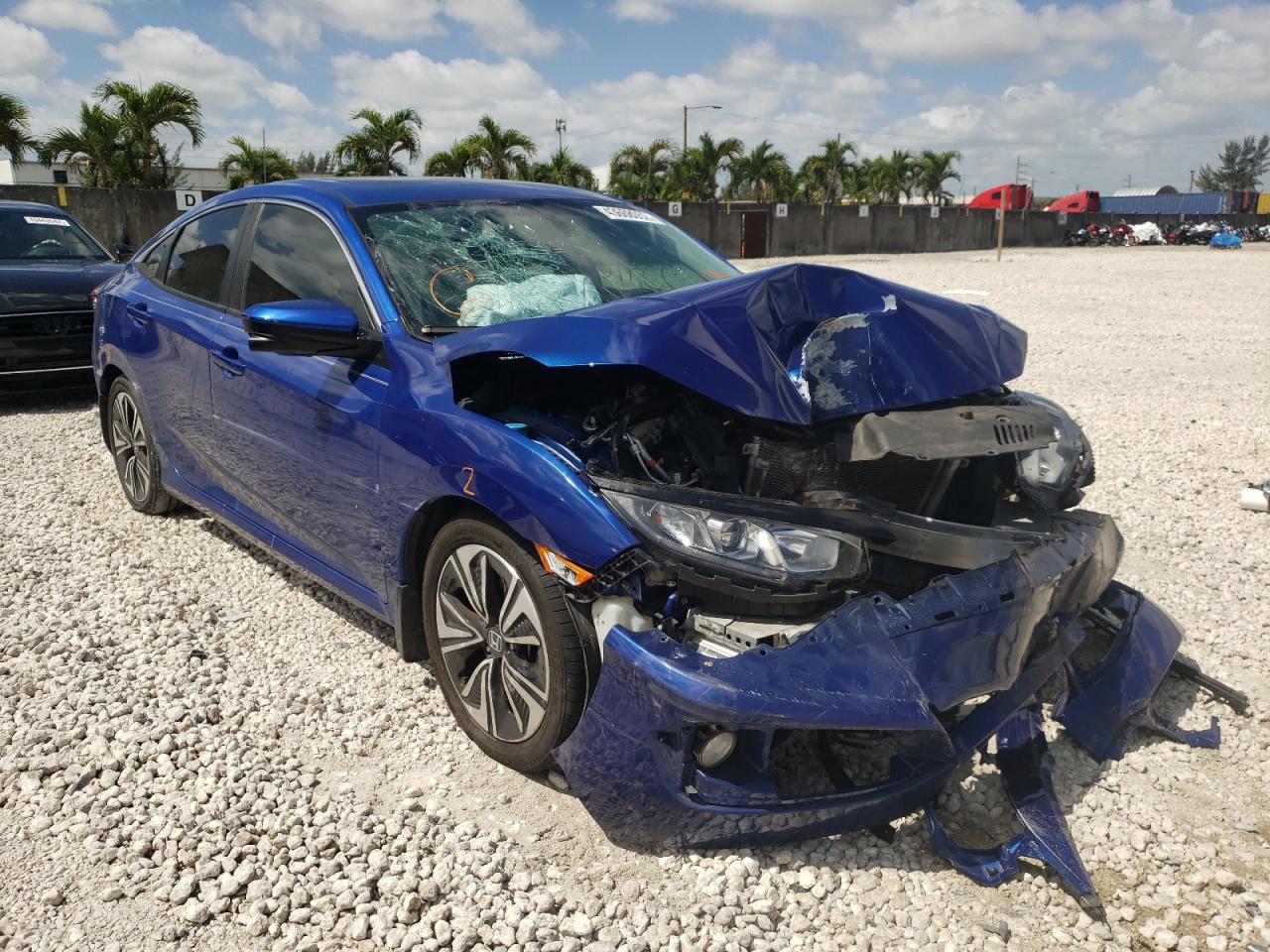 Photo 1 from auction – 2016 HONDA CIVIC EX with VIN 19XFC1F35GE010078