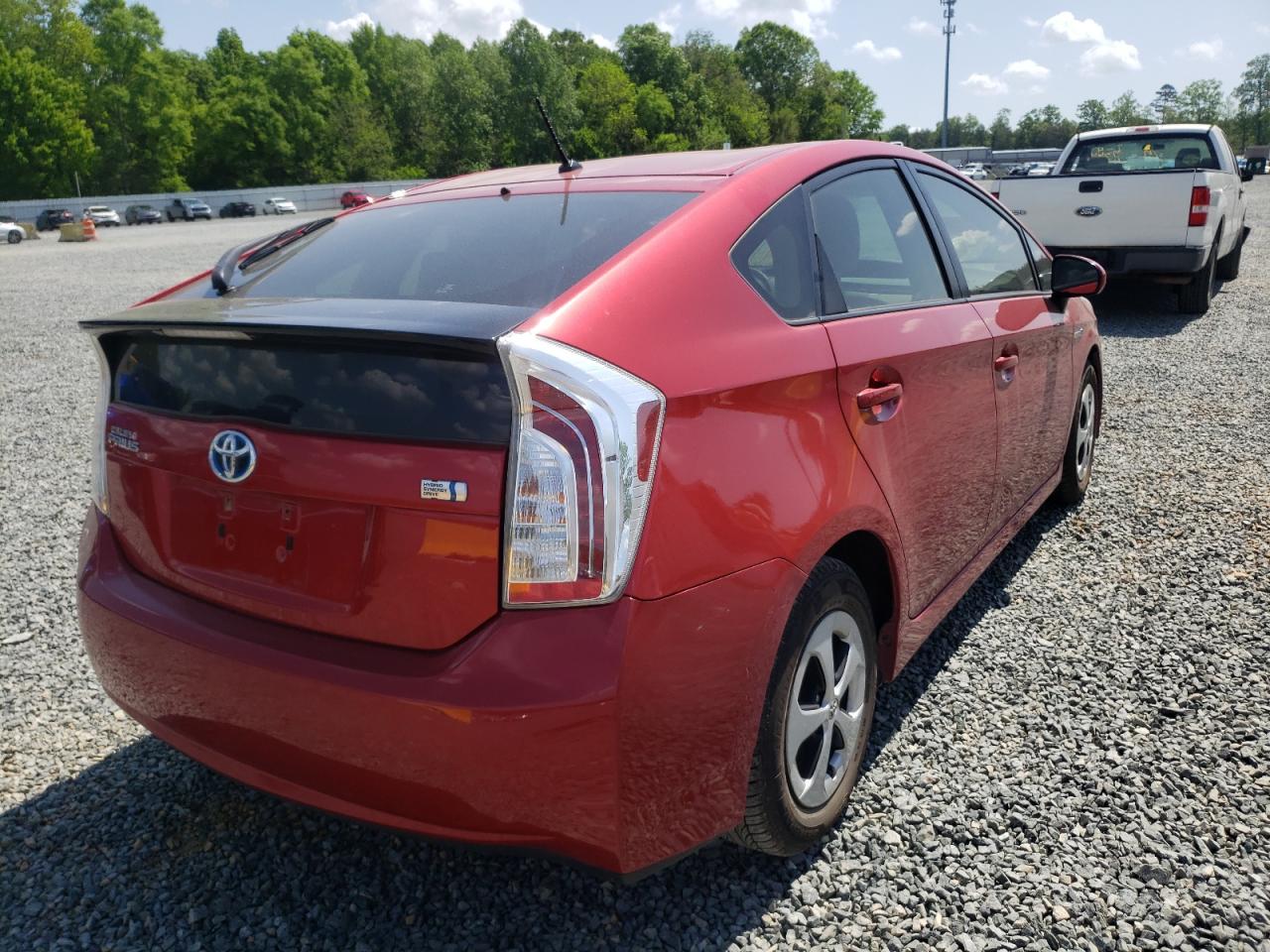 Photo 4 from auction – 2013 TOYOTA PRIUS with VIN JTDKN3DU3D1628384
