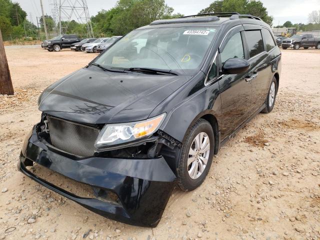Photo 2 from auction – 2014 HONDA ODYSSEY EX with VIN 5FNRL5H63EB112191