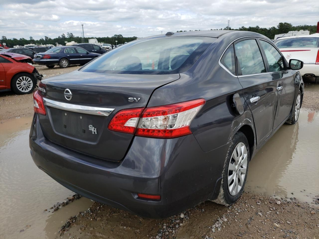 Photo 4 from auction – 2015 NISSAN SENTRA S with VIN 3N1AB7AP1FL696756