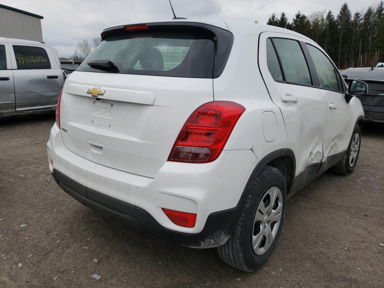 Photo 4 from auction – 2018 CHEVROLET TRAX LS with VIN KL7CJKSB7JB724467
