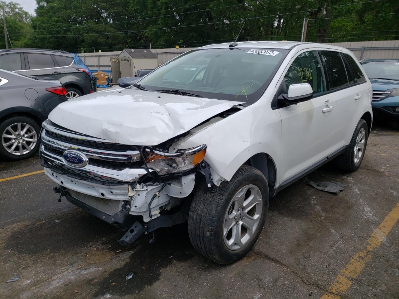 Photo 2 from auction – 2014 FORD EDGE with VIN 2FMDK3JC9EBB27434