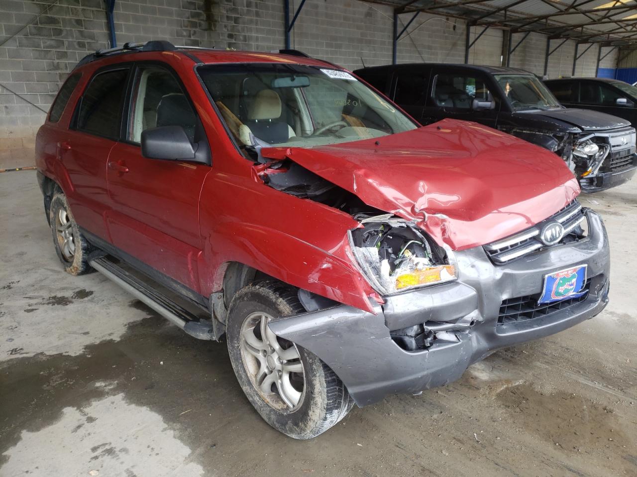 KIA SPORTAGE E 2007 with VIN KNDJF723977395994 - Photo from auction