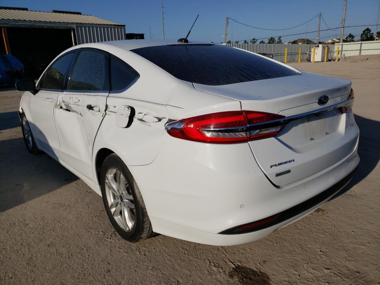 Photo 3 from auction – 2018 FORD FUSION SE with VIN 3FA6P0HD4JR238504
