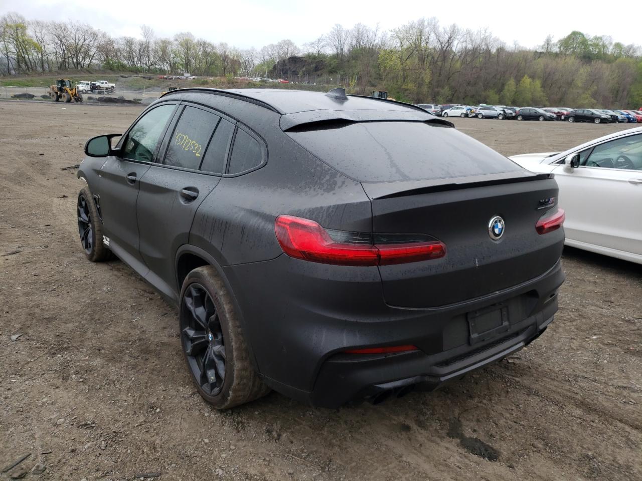 Photo 3 from auction – 2020 BMW X4 M COMPE with VIN 5YMUJ0C07L9B37215