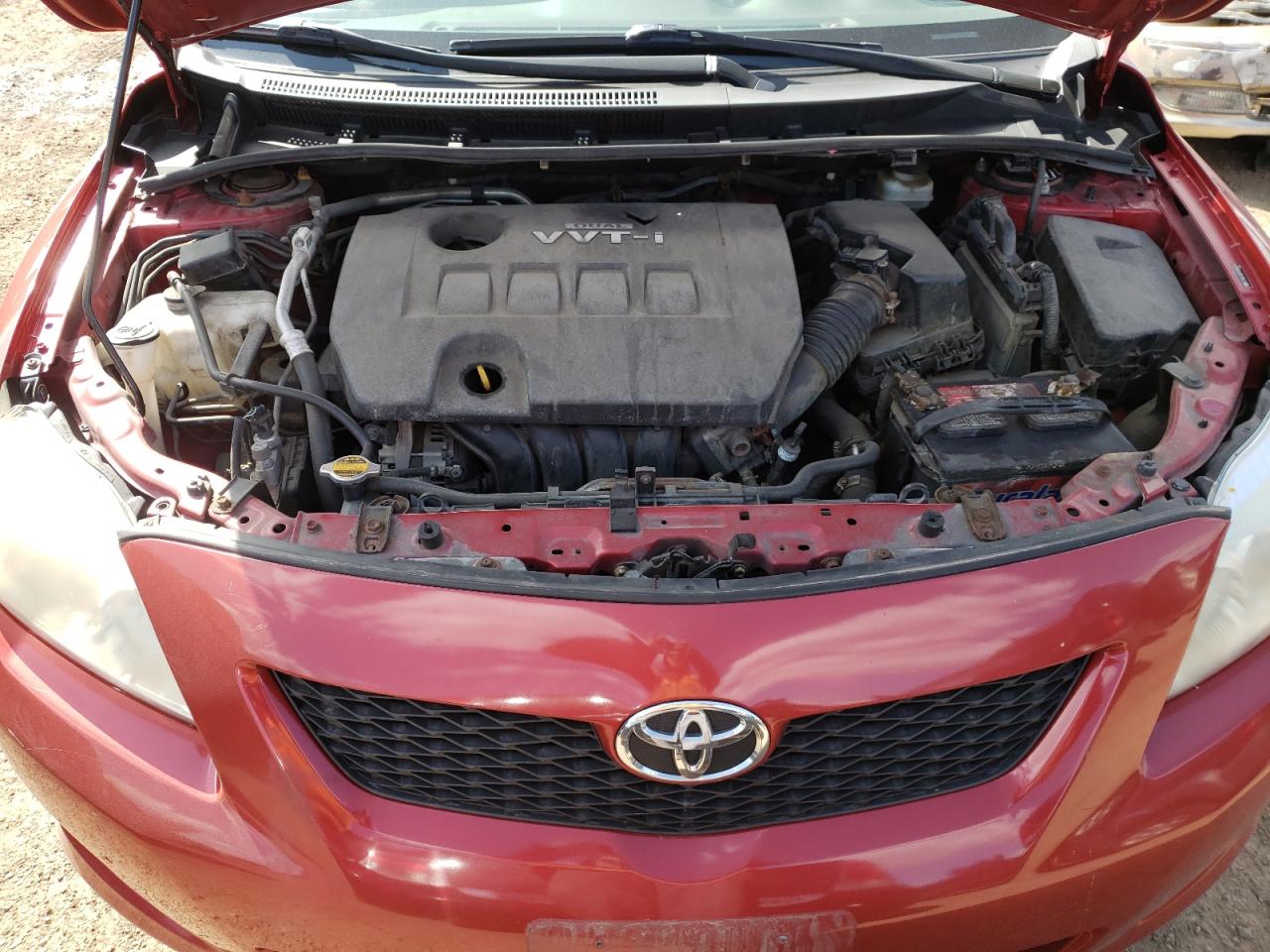 Photo 7 from auction – 2009 TOYOTA COROLLA BA with VIN JTDBL40E699066578