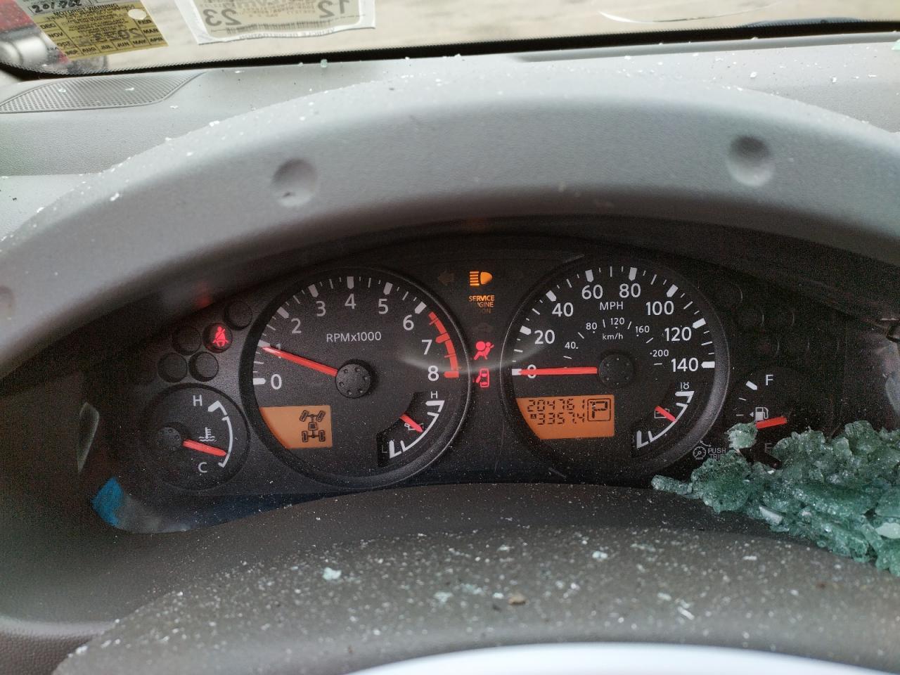 Photo 8 from auction – 2009 NISSAN FRONTIER C with VIN 1N6AD07W89C416681