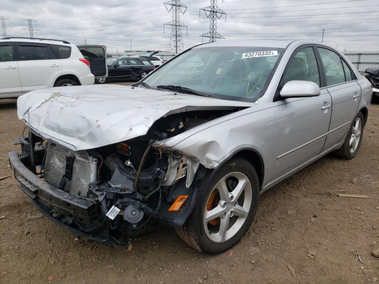 Photo 2 from auction – 2007 HYUNDAI SONATA SE with VIN 5NPEU46F47H182926
