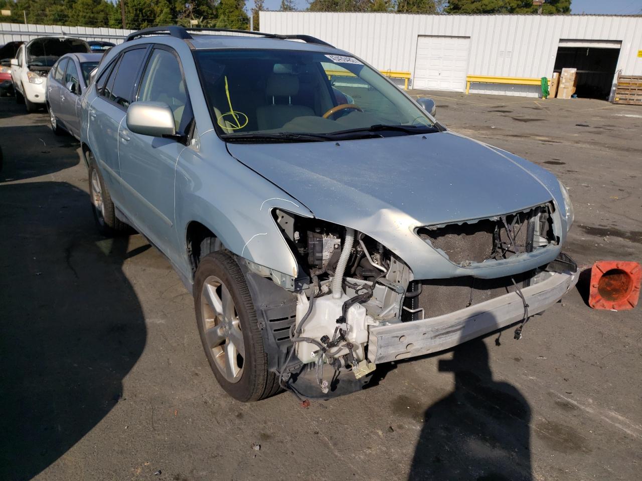 LEXUS RX 350 2007 with VIN JTJHK31U572023222 - Photo from auction