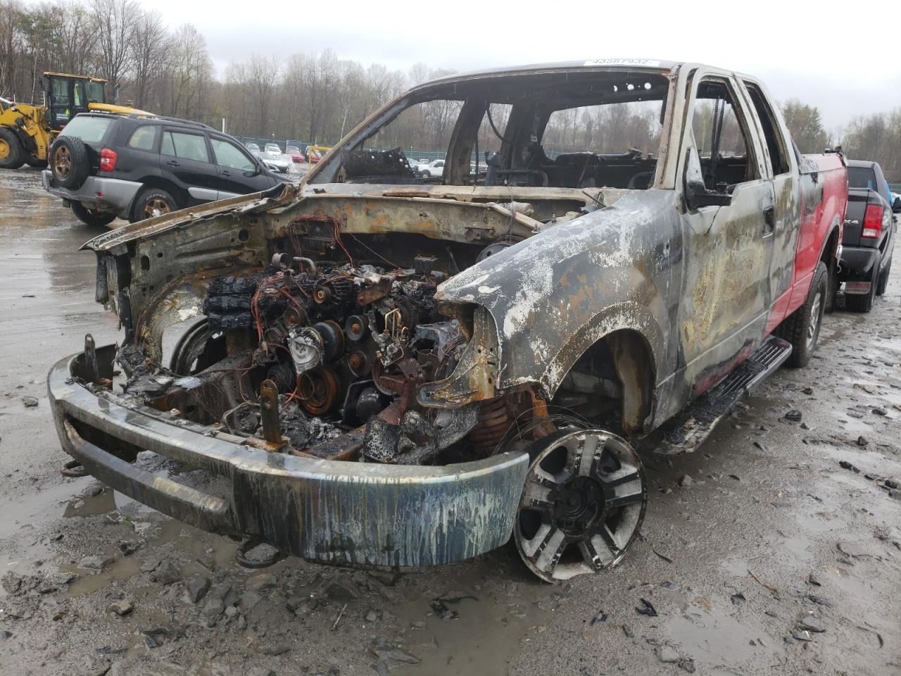 Photo 2 from auction – 2008 FORD F150 with VIN 1FTPX145X8FA01316
