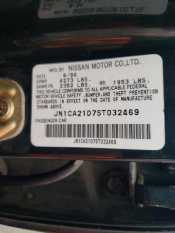 Photo 10 from auction – 1995 NISSAN MAXIMA GLE with VIN JN1CA21D7ST032469