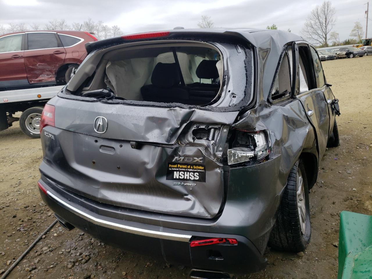 Photo 4 from auction – 2011 ACURA MDX TECHNO with VIN 2HNYD2H6XBH507248