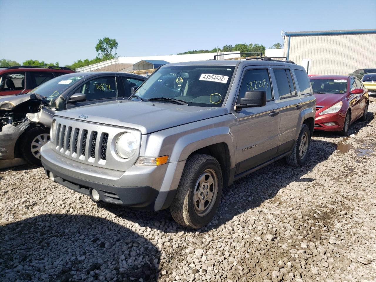 Photo 2 from auction – 2017 JEEP PATRIOT SP with VIN 1C4NJPBA8HD207452