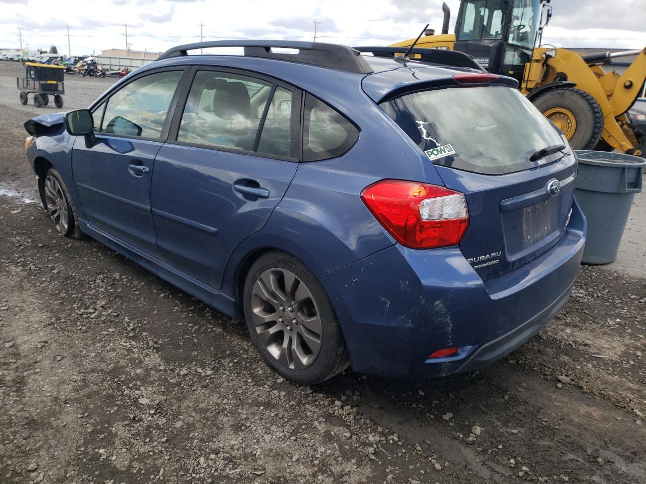 Photo 3 from auction – 2013 SUBARU IMPREZA SP with VIN JF1GPAR61D2814617