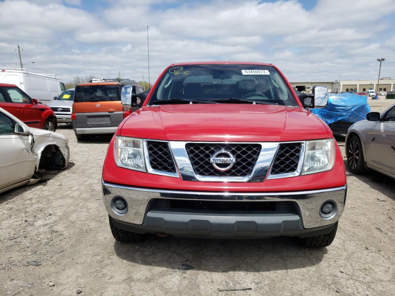 Photo 9 from auction – 2007 NISSAN FRONTIER C with VIN 1N6AD07U37C410847