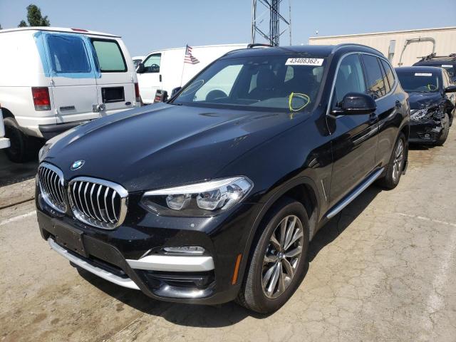 Photo 2 from auction – 2019 BMW X3 XDRIVE3 with VIN 5UXTR9C52KLP85507