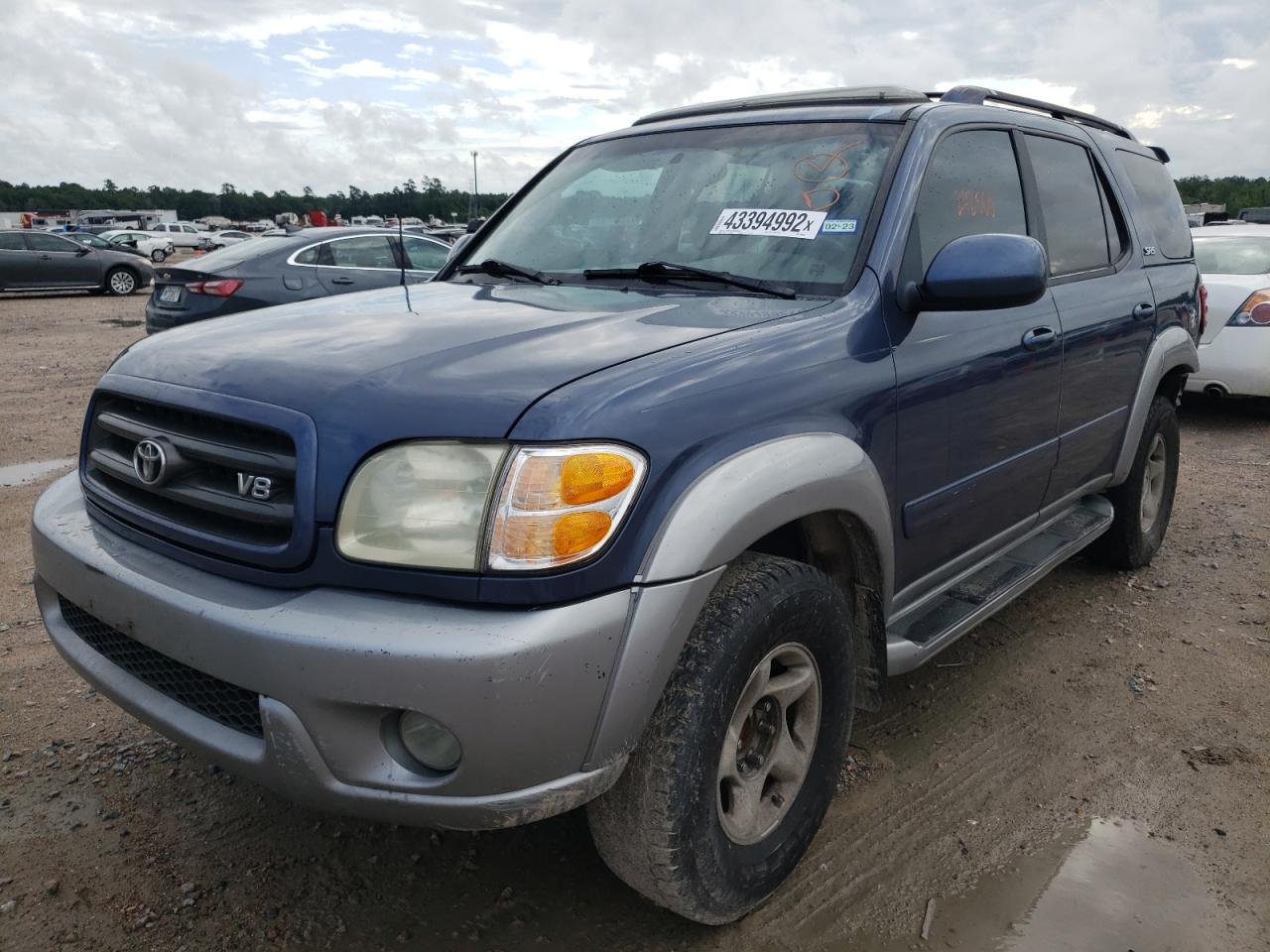 Photo 2 from auction – 2002 TOYOTA SEQUOIA SR with VIN 5TDZT34A92S090266