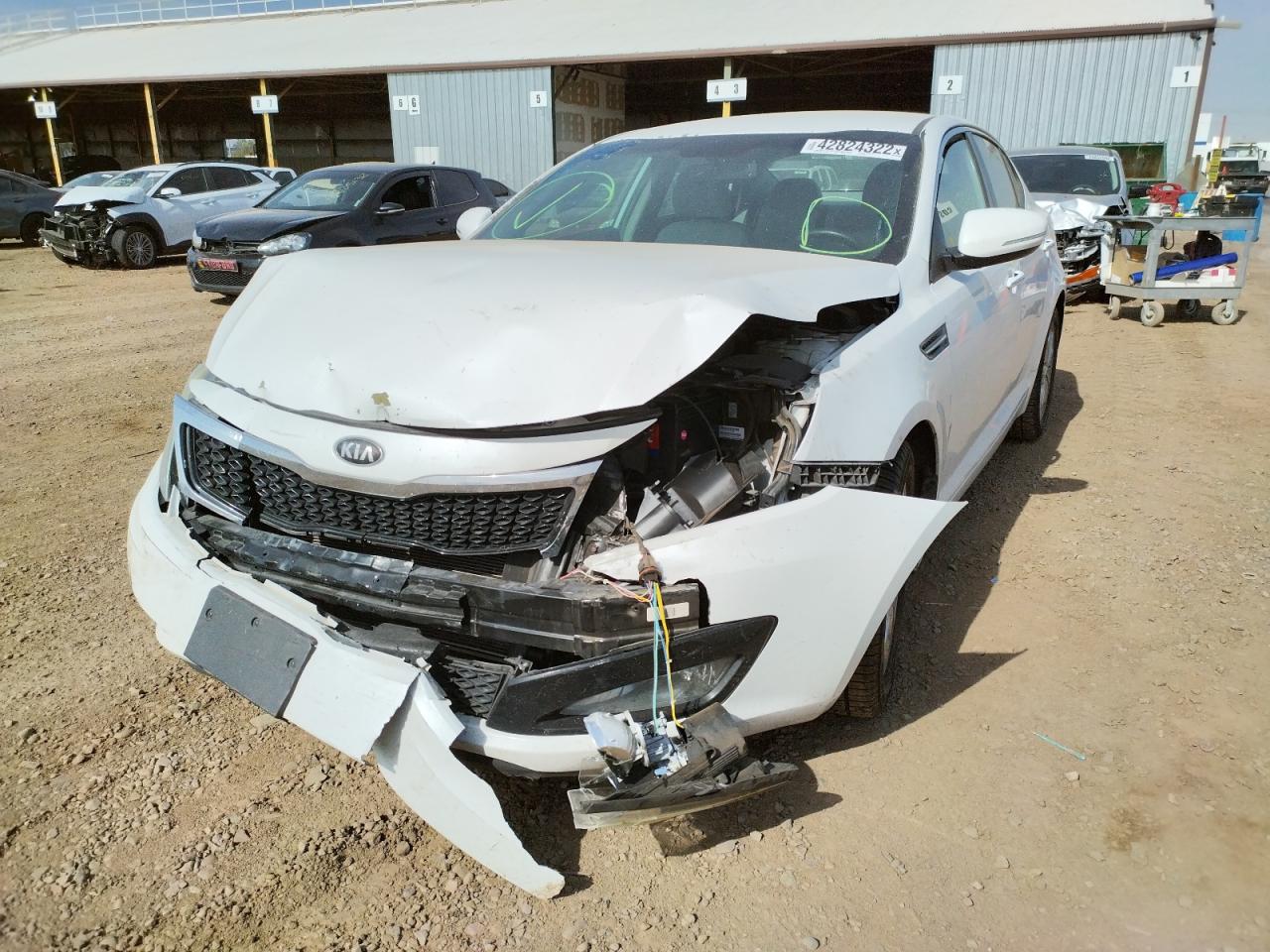 Photo 9 from auction – 2013 KIA OPTIMA LX with VIN 5XXGM4A7XDG114730