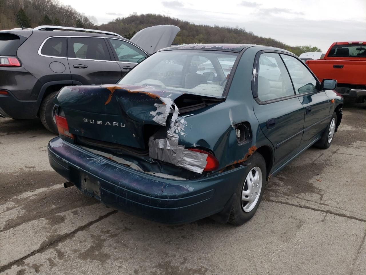 Photo 4 from auction – 1995 SUBARU IMPREZA L with VIN JF1GC2354SK500393