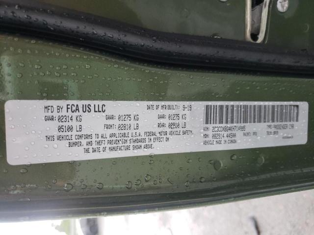 Photo 10 from auction – 2019 DODGE CHARGER SX with VIN 2C3CDXBG4KH714995