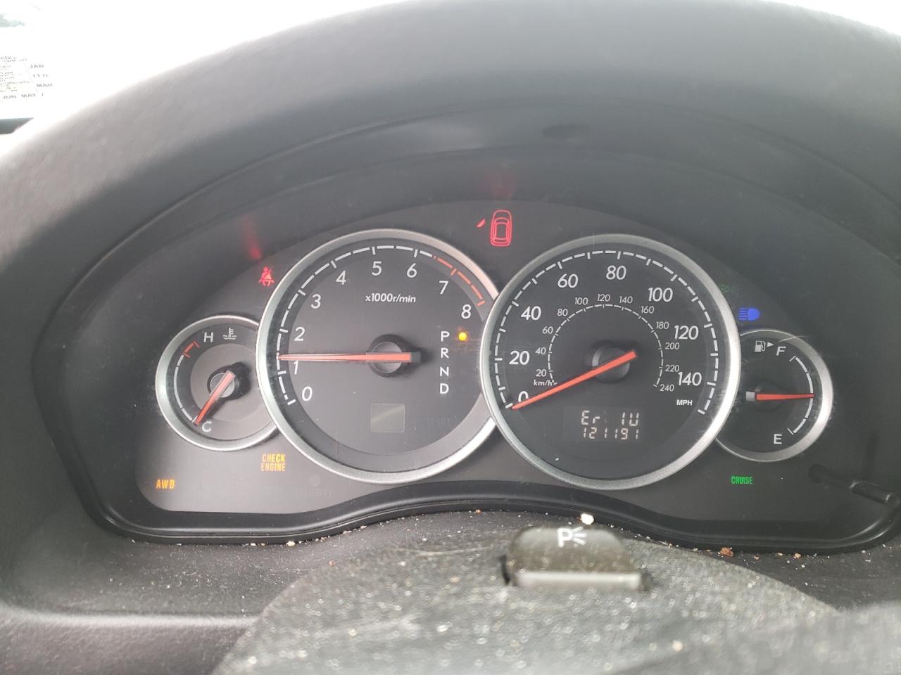 Photo 8 from auction – 2007 SUBARU LEGACY OUT with VIN 4S4BP61C077319041