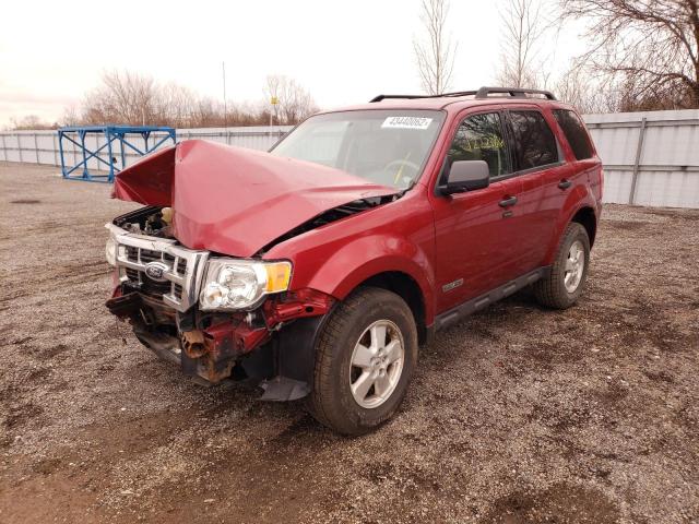 Photo 2 from auction – 2008 FORD ESCAPE XLT with VIN 1FMCU03ZX8KB32061