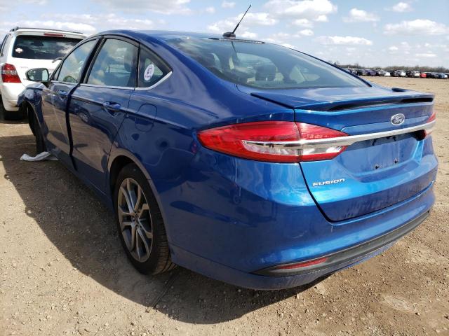 Photo 3 from auction – 2017 FORD FUSION S with VIN 3FA6P0G73HR282368