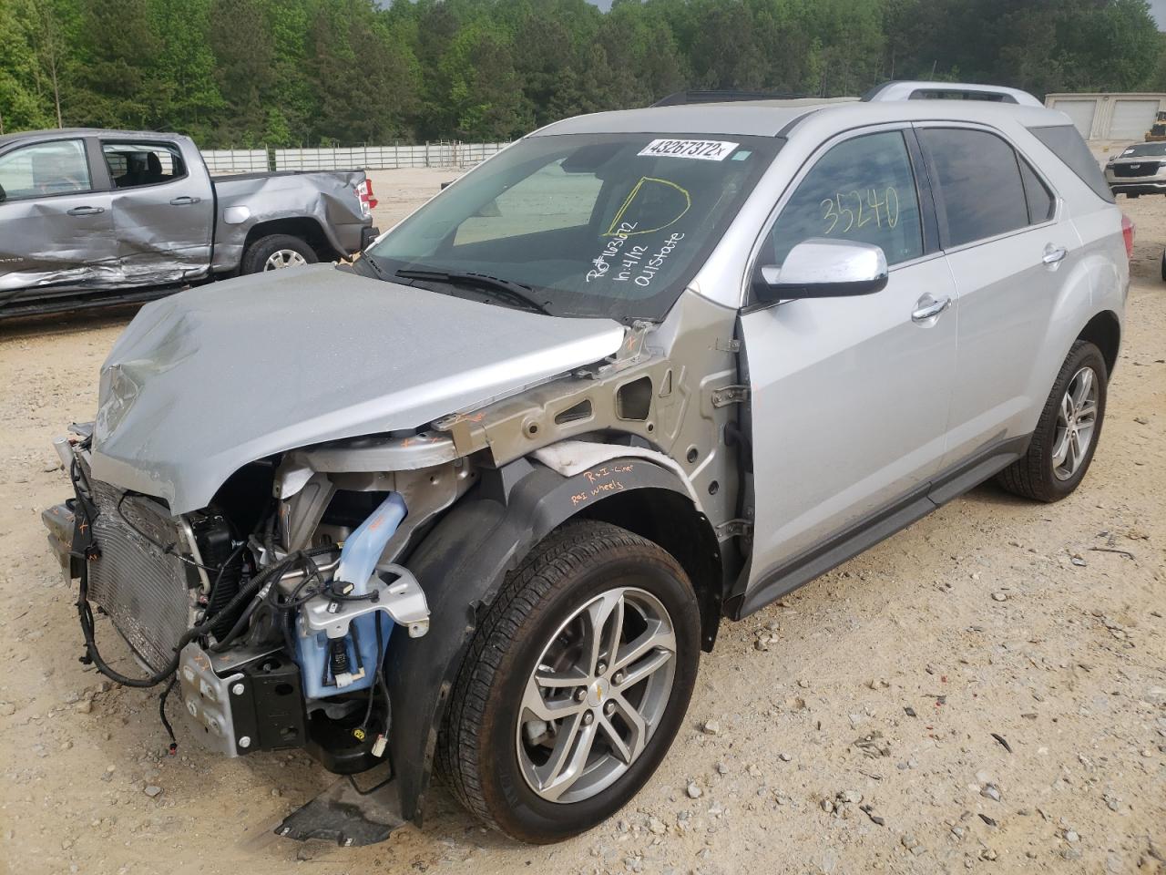 Photo 2 from auction – 2017 CHEVROLET EQUINOX PR with VIN 2GNALDEK3H6178718