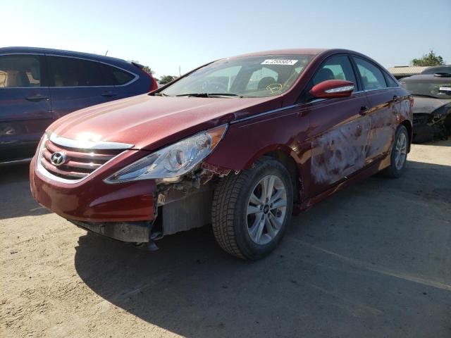 Photo 2 from auction – 2014 HYUNDAI SONATA GLS with VIN 5NPEB4AC0EH943760
