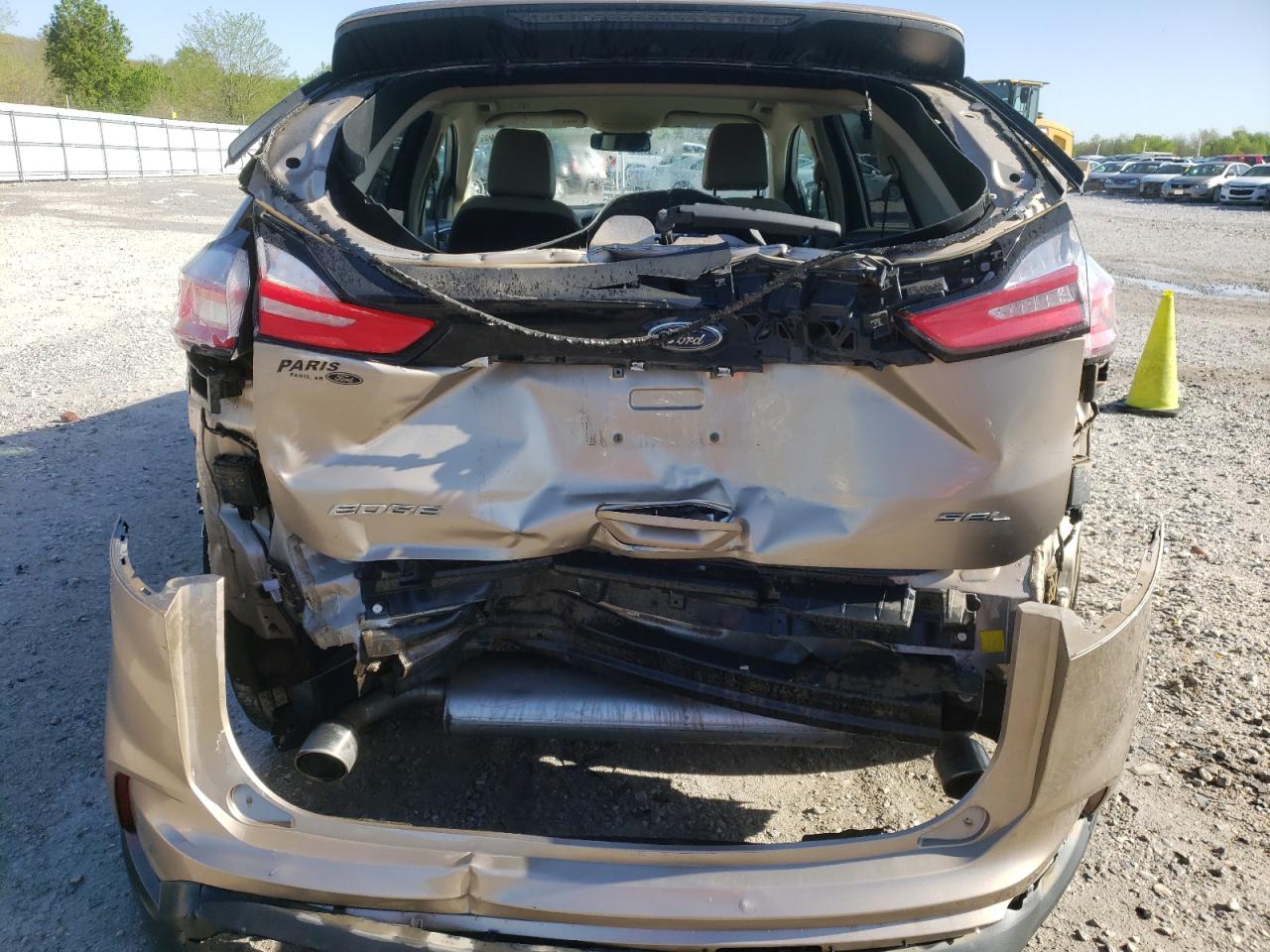 Photo 9 from auction – 2020 FORD EDGE SEL with VIN 2FMPK3J93LBB62095