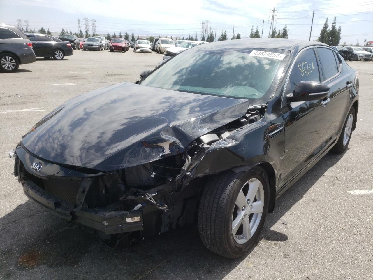 Photo 2 from auction – 2014 KIA OPTIMA LX with VIN 5XXGM4A75EG315646