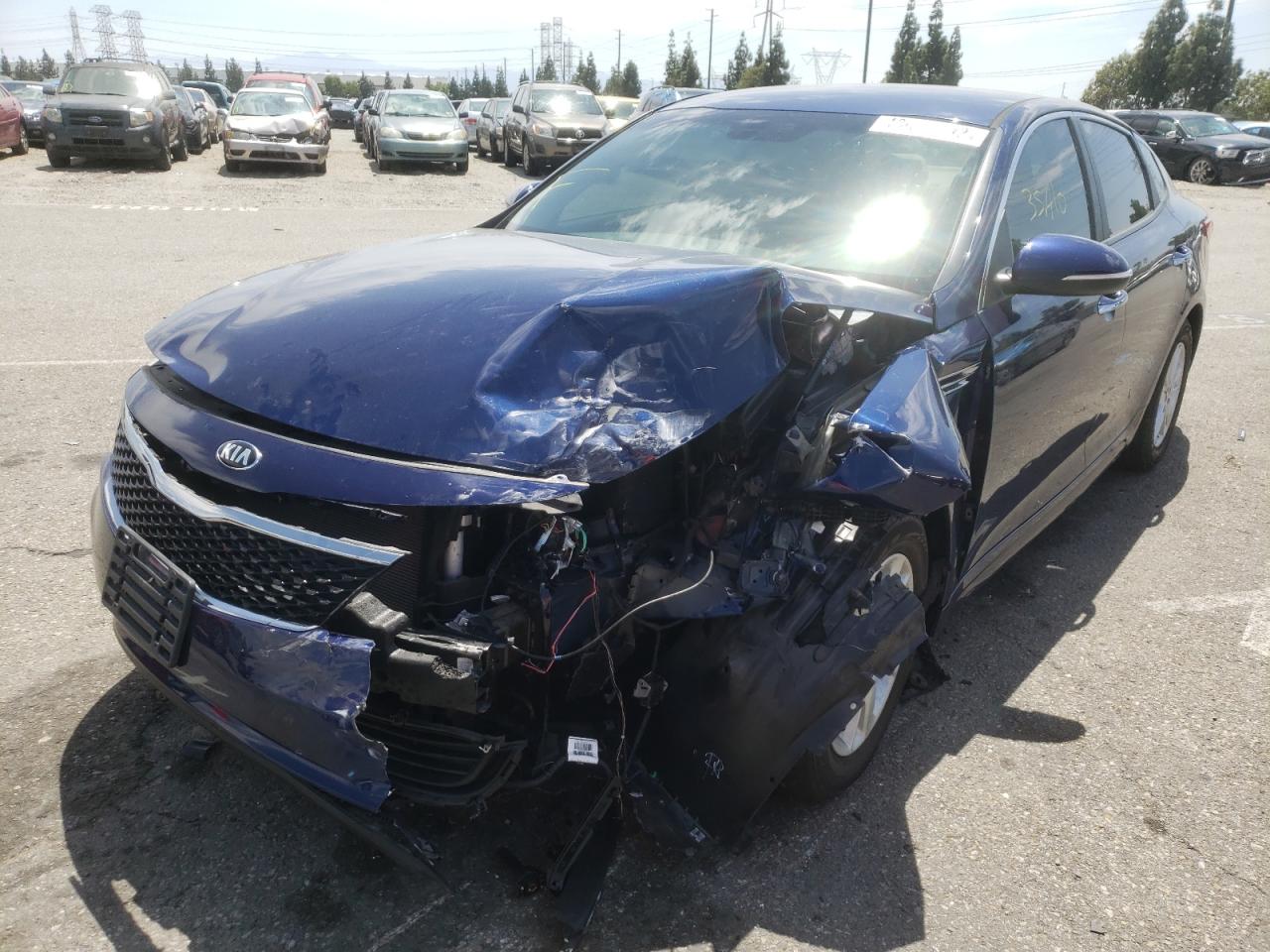 Photo 2 from auction – 2017 KIA OPTIMA LX with VIN 5XXGT4L36HG149607